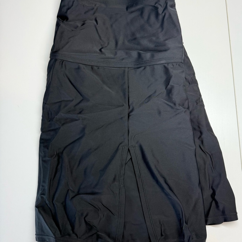 Tidal Bay Contemporary Black Swimsuit Bottoms - 2X